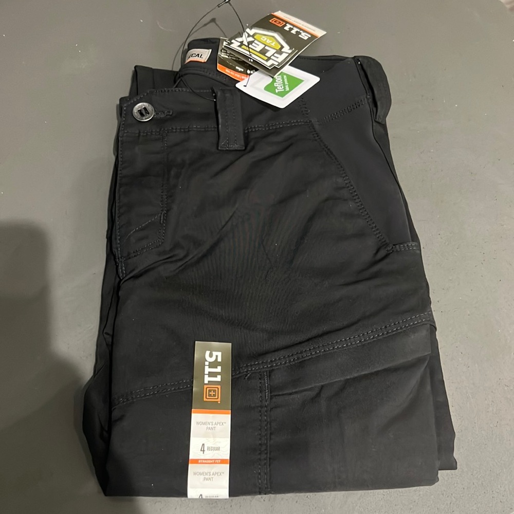 5.11 apex pants size 4 regular black